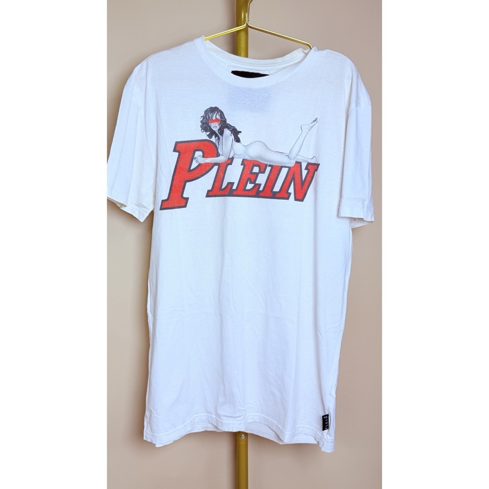 Philipp Plein PAAC MTK5086 Luxury Tee • Sz Large • RARE